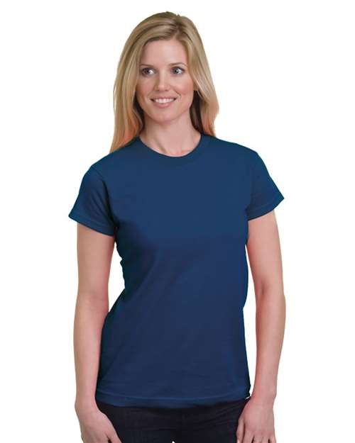 Bayside Women's USA-Made Fine Jersey T-Shirt 5850