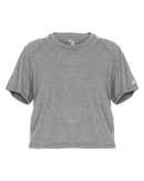 Badger Women's Tri-Blend Crop T-Shirt 4963