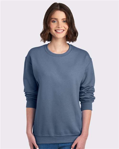 JERZEES NuBlend® Crewneck Sweatshirt 562MR - Denim