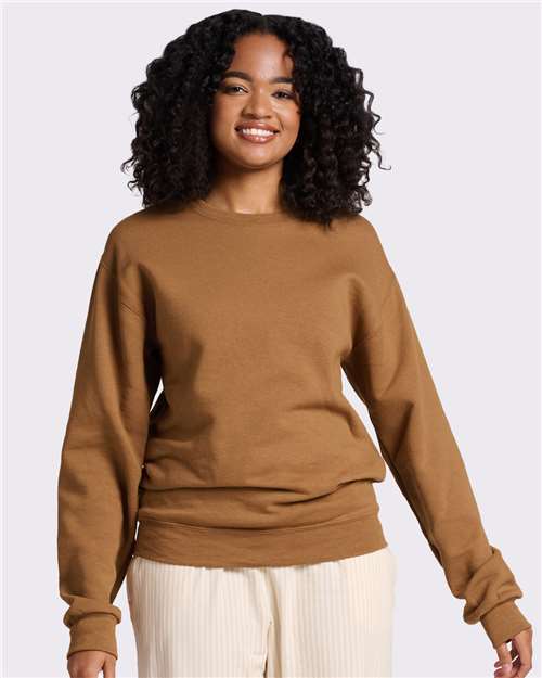 JERZEES NuBlend® Crewneck Sweatshirt 562MR - Golden Pecan