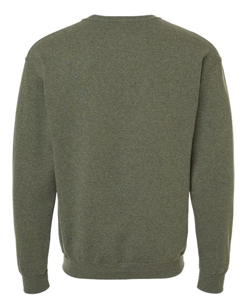 JERZEES NuBlend® Crewneck Sweatshirt 562MR - Military Green Heather