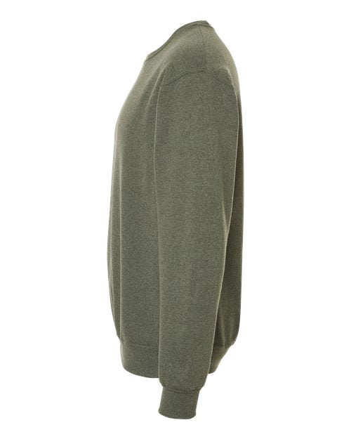 JERZEES NuBlend® Crewneck Sweatshirt 562MR - Military Green Heather