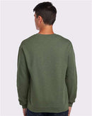 JERZEES NuBlend® Crewneck Sweatshirt 562MR - Military Green Heather