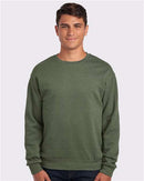 JERZEES NuBlend® Crewneck Sweatshirt 562MR - Military Green Heather