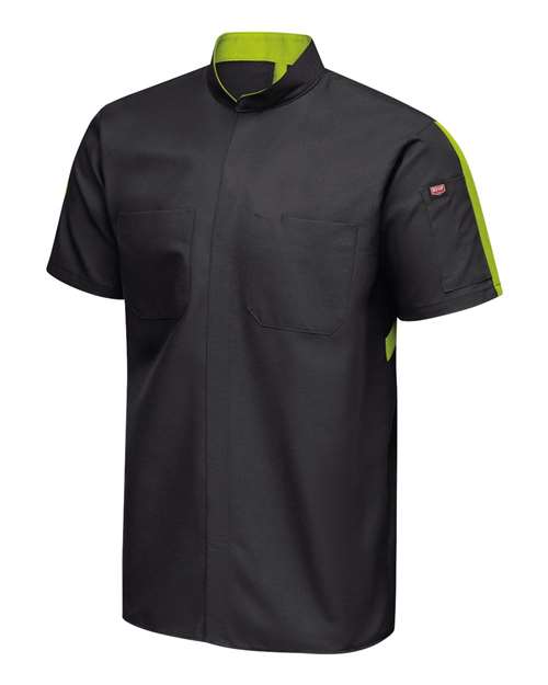 Red Kap Mimix™ Pro+ Short Sleeve Work Shirt With OilBlok - Tall Sizes SX46T