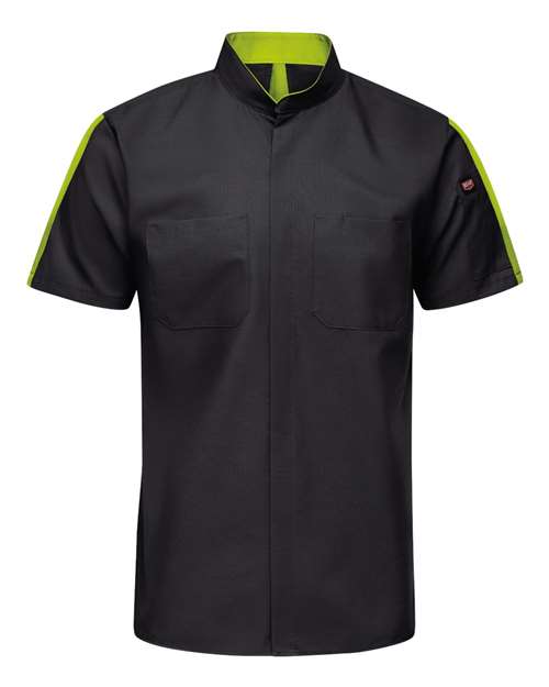 Red Kap Mimix™ Pro+ Short Sleeve Work Shirt With OilBlok - Tall Sizes SX46T