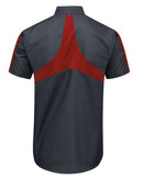 Red Kap Mimix™ Pro+ Short Sleeve Work Shirt With OilBlok - Tall Sizes SX46T