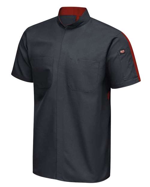 Red Kap Mimix™ Pro+ Short Sleeve Work Shirt With OilBlok - Tall Sizes SX46T