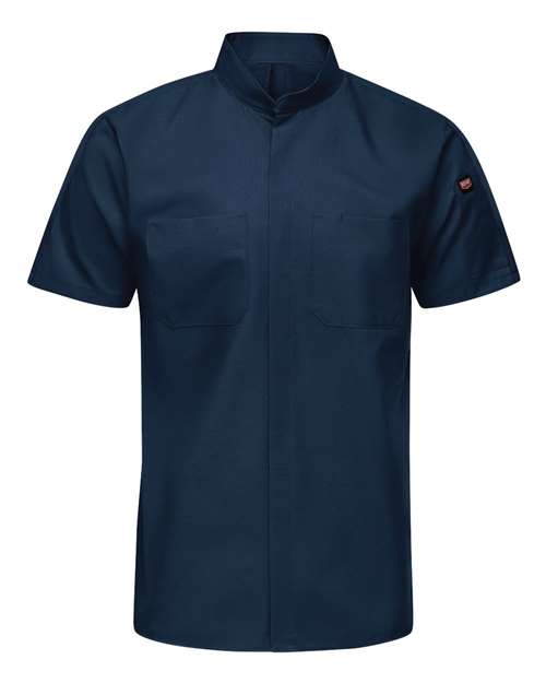 Red Kap Mimix™ Pro+ Short Sleeve Work Shirt With OilBlok - Tall Sizes SX46T