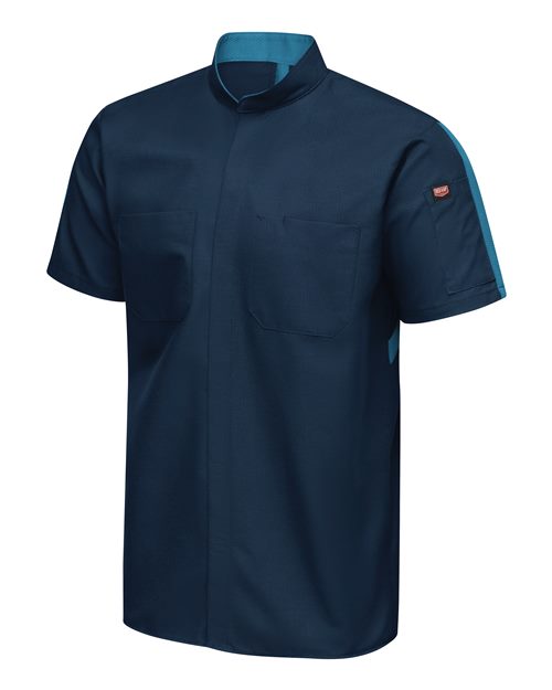 Red Kap Mimix™ Pro+ Short Sleeve Work Shirt With OilBlok - Tall Sizes SX46T