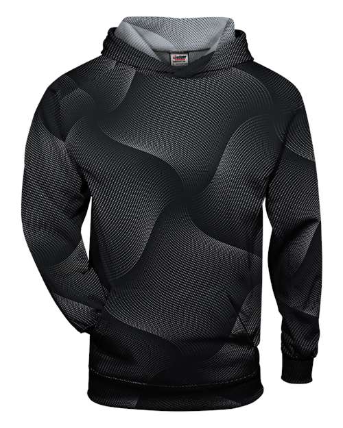 Badger Youth Warp Hooded Long Sleeve T-Shirt 2413