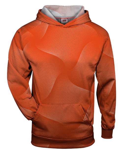 Badger Youth Warp Hooded Long Sleeve T-Shirt 2413