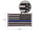 Rothco Thin Blue Line Police U.S. Flag Patch - Hook Back. Item