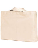 Bayside USA Made Cotton Canvas Medium Gusset Tote Bag BA750