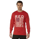 Rothco R.E.D. (Remember Everyone Deployed) Long Sleeve T-Shirt. Item