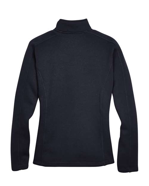 Devon & Jones Women's Bristol Full-Zip Sweater Fleece Jacket DG793W