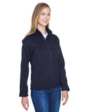 Devon & Jones Women's Bristol Full-Zip Sweater Fleece Jacket DG793W