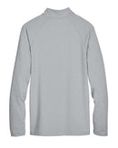 Devon & Jones CrownLux Performance® Clubhouse Micro-Stripe Quarter-Zip Pullover DG480