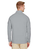 Devon & Jones CrownLux Performance® Clubhouse Micro-Stripe Quarter-Zip Pullover DG480