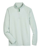 Devon & Jones CrownLux Performance® Clubhouse Micro-Stripe Quarter-Zip Pullover DG480