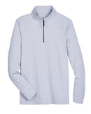 Devon & Jones CrownLux Performance® Clubhouse Micro-Stripe Quarter-Zip Pullover DG480
