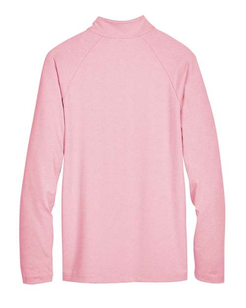 Devon & Jones CrownLux Performance® Clubhouse Micro-Stripe Quarter-Zip Pullover DG480