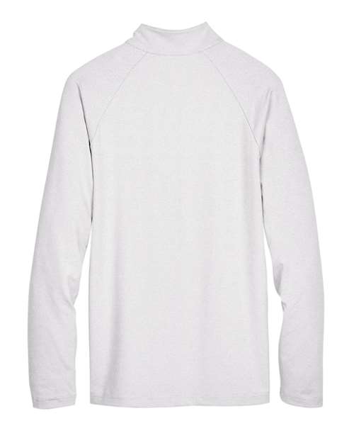 Devon & Jones CrownLux Performance® Clubhouse Micro-Stripe Quarter-Zip Pullover DG480