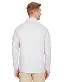 Devon & Jones CrownLux Performance® Clubhouse Micro-Stripe Quarter-Zip Pullover DG480