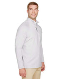 Devon & Jones CrownLux Performance® Clubhouse Micro-Stripe Quarter-Zip Pullover DG480