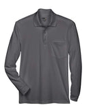 CORE365 Pinnacle Performance Long Sleeve Piqué Polo with Pocket 88192P