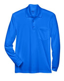 CORE365 Pinnacle Performance Long Sleeve Piqué Polo with Pocket 88192P