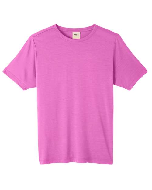 CORE365 Fusion ChromaSoft™ Performance T-Shirt CE111 - Charity Pink