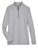Devon & Jones Women's CrownLux Performance® Clubhouse Micro-Stripe Quarter-Zip Pullover DG480W