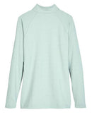 Devon & Jones Women's CrownLux Performance® Clubhouse Micro-Stripe Quarter-Zip Pullover DG480W