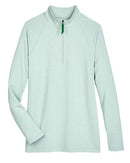 Devon & Jones Women's CrownLux Performance® Clubhouse Micro-Stripe Quarter-Zip Pullover DG480W