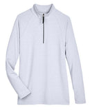 Devon & Jones Women's CrownLux Performance® Clubhouse Micro-Stripe Quarter-Zip Pullover DG480W