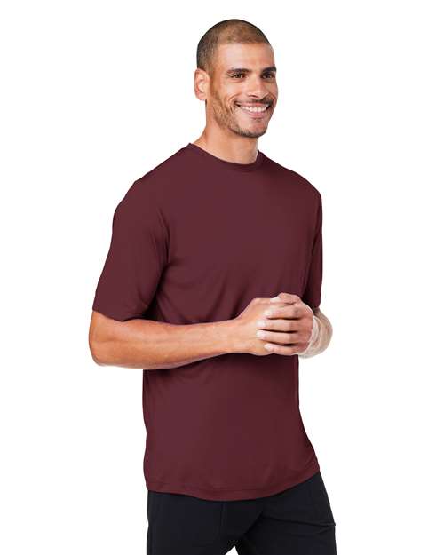 CORE365 Capital Performance T-Shirt CE10 - Burgundy