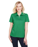 Devon & Jones Women's CrownLux Performance® Address Melange Polo DG22W
