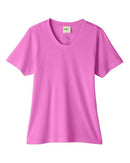 CORE365 Women's Fusion ChromaSoft™ Performance T-Shirt CE111W - Charity Pink