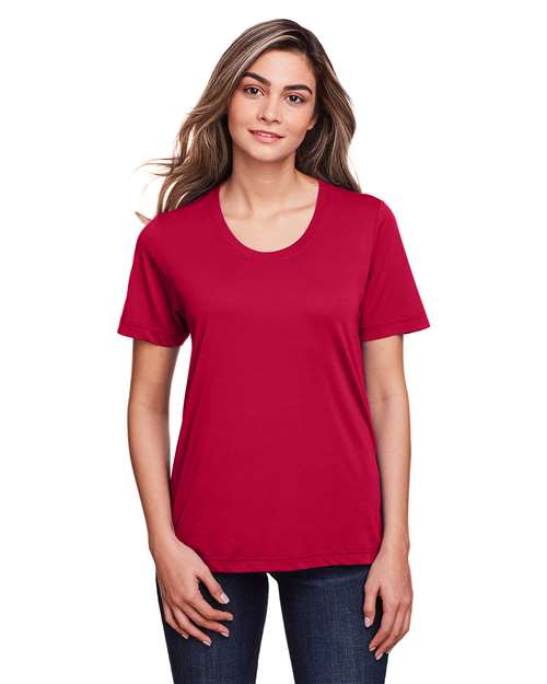 CORE365 Women's Fusion ChromaSoft™ Performance T-Shirt CE111W - Classic Red