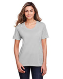 CORE365 Women's Fusion ChromaSoft™ Performance T-Shirt CE111W - Platinum