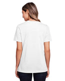 CORE365 Women's Fusion ChromaSoft™ Performance T-Shirt CE111W - White