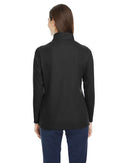 CORE365 Women's Fusion ChromaSoft™ Pique Quarter-Zip Pullover CE405W