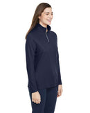 CORE365 Women's Fusion ChromaSoft™ Pique Quarter-Zip Pullover CE405W