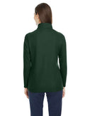 CORE365 Women's Fusion ChromaSoft™ Pique Quarter-Zip Pullover CE405W