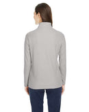 CORE365 Women's Fusion ChromaSoft™ Pique Quarter-Zip Pullover CE405W