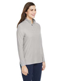 CORE365 Women's Fusion ChromaSoft™ Pique Quarter-Zip Pullover CE405W
