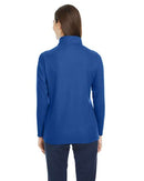 CORE365 Women's Fusion ChromaSoft™ Pique Quarter-Zip Pullover CE405W