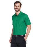 Devon & Jones CrownLux Performance® Plaited Polo DG20 - Kelly Green