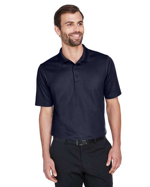 Devon & Jones CrownLux Performance® Plaited Polo DG20 - Navy
